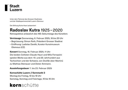Ausstellung R. Kutra - Retrospektive 1925-2020