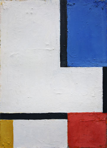 R. Kutra - Ohne Titel I Öl auf Karton 1995 70x50
