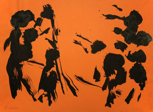 R. Kutra - Der Abschied 1969 31x42