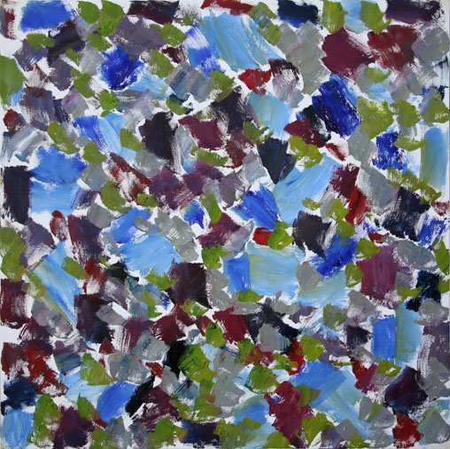 R. Kutra - Fläche 013-9 Öl 2013 70x70