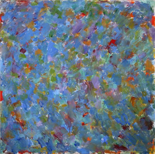 R. Kutra - Ohne Titel 6 Öl 2010 100x100