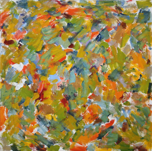 R. Kutra - Ohne Titel 7 Öl 2010 100x100