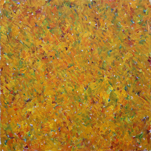 R. Kutra - Wald VIII Öl 2017 70x70